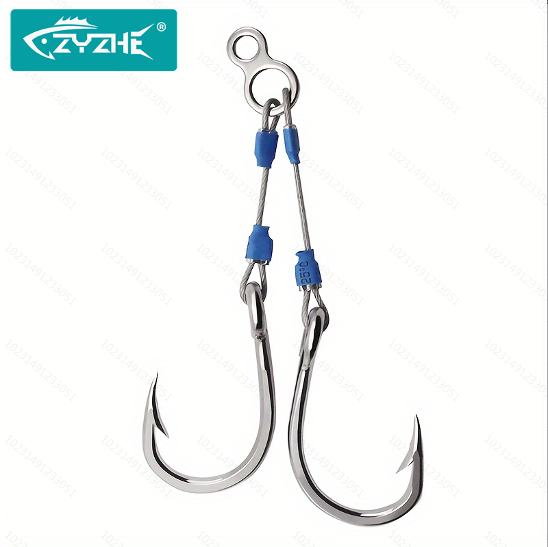 Fishing Hook Assortment - Haczyki wędkarskie ZYZHE ze stalowego drutu,