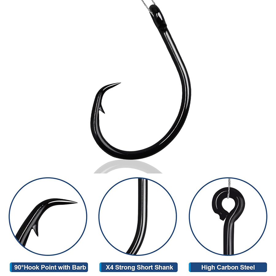 Haczyki okrągłe 3X Strong do p – Fishing Hook Assortment recenzja i cena