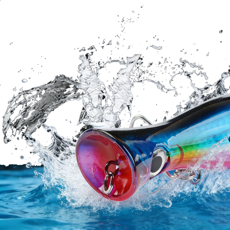1 szt. 43g Duży Popper Pływają – Fishing Hook Treble recenzja i cena