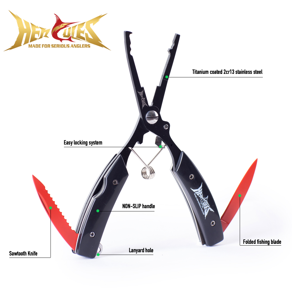 Szczypce wędkarskie HERCULES z – Fishing Hook Remover recenzja i cena