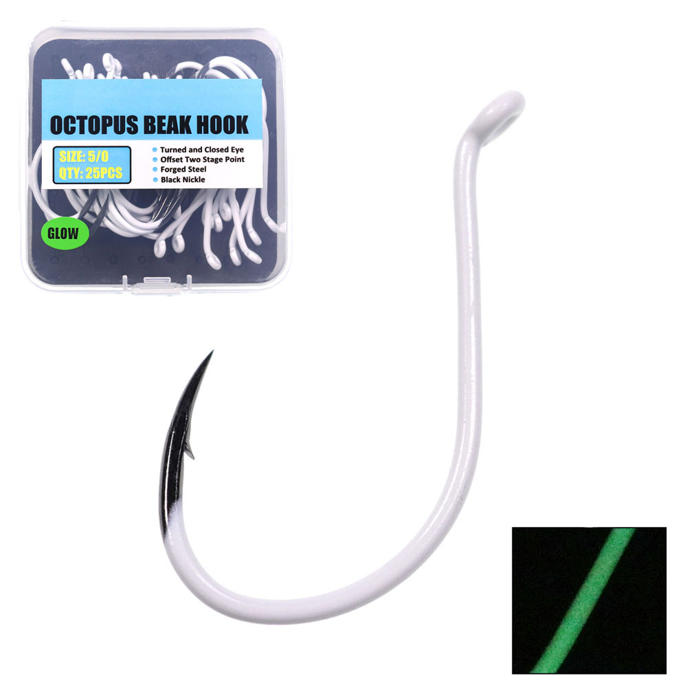 25 sztuk/pudło Luminous import – Fishing Hook Assortment recenzja i cena