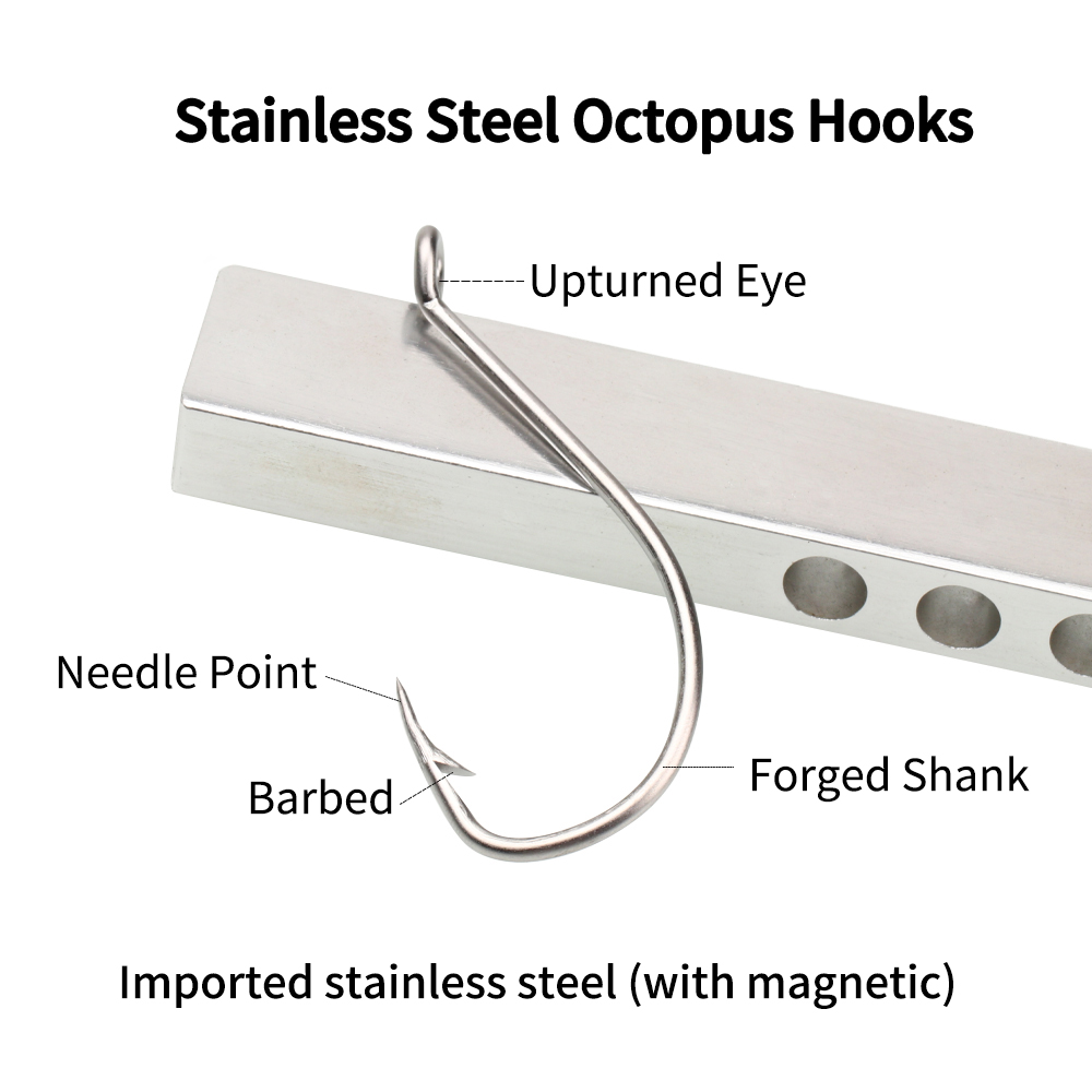 Hak do ośmiornic ze stali nier – Fishing Hook Assortment recenzja i cena